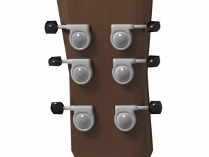 acoustic guitar 3D Model