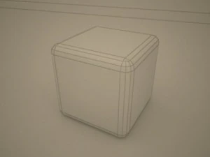 illuminated cubes 3D Model