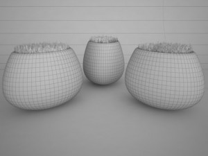 illuminated planter 2 3D 모델