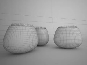 illuminated planter 2 3D Model
