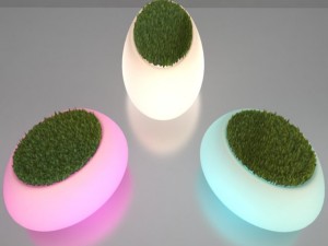 illuminated planter 2 3D 모델