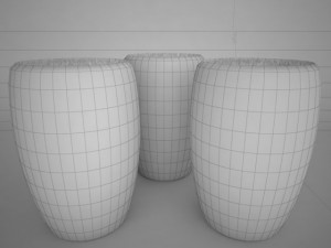 illuminated planter 3 Modello 3D