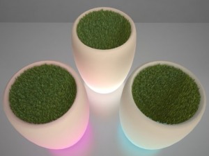 illuminated planter 3 Modello 3D