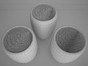 illuminated planter 3 3D Model