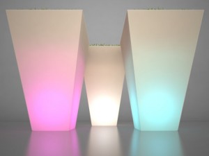 illuminated planter 4 3D 모델