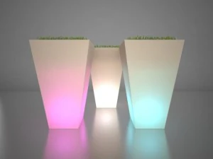 illuminated planter 4 3D Model