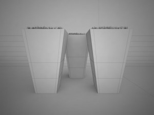 illuminated planter 4 3D Модель