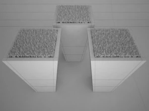 illuminated planter 4 3D Model