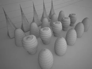 illuminated decorative light 3D Model