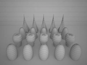 illuminated decorative light 3D Model