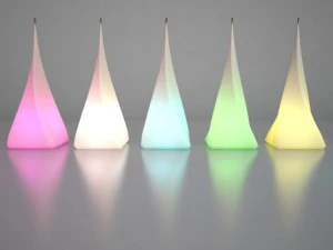 illuminated decorative light 3D Model