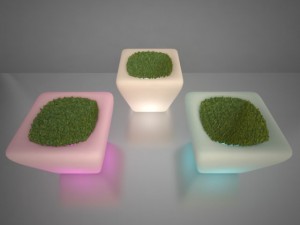 illuminated planter 5 3D 모델