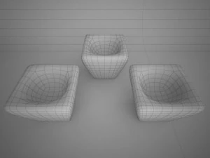 illuminated planter 5 3D Model