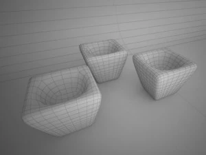 illuminated planter 5 3D Model