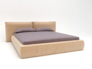 bed 1 3D Model