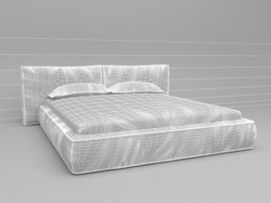bed 1 3D Model