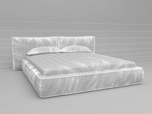 bed 1 3D Model