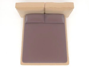 bed 1 3D Model