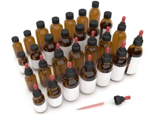 медицинские флаконы 4 3D Модель