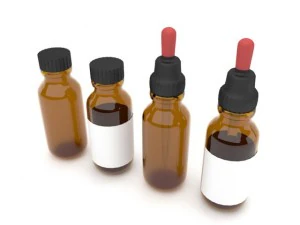 medical bottles 3 3D Model