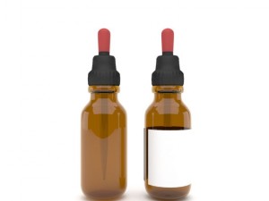 medical bottles 2 3D Model