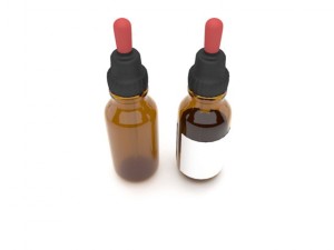 medical bottles 2 3D Model