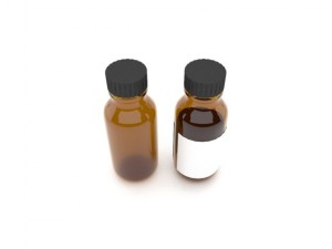 medical bottles 1 3D 模型