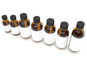 medical bottles 7 3D Model