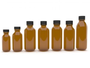 medical bottles 8 Model 3D