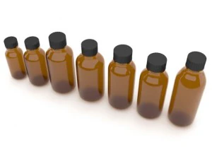 medical bottles 8 3D Model