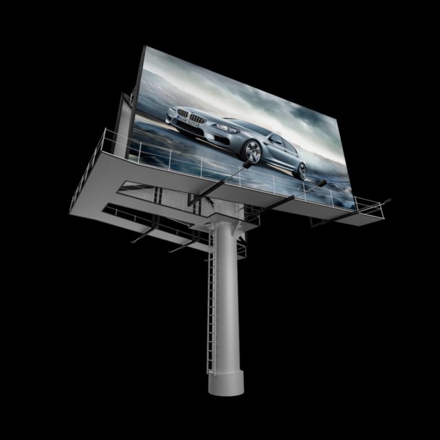 billboard 1 Modelo 3D .c4d .max .obj .3ds .fbx .stl .blend 