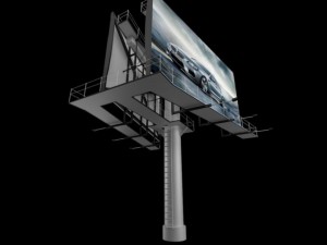 billboard 1 Modelo 3D