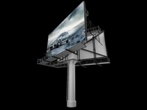 billboard 1 3D Model