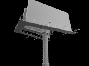billboard 1 Modelo 3D