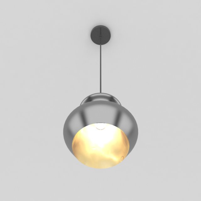 pendant lamp 8 3D Model .c4d .max .obj .3ds .fbx .stl .blend 