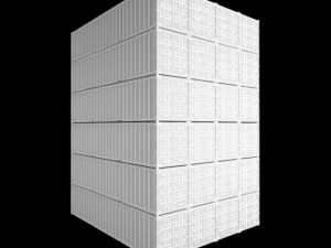 40ft containers 1 3D Модель