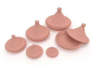 marokkanische Tajine 1 3D Modell