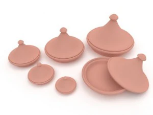 moroccan tajine 1 3D Model