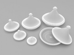 moroccan tajine 1 3D Model