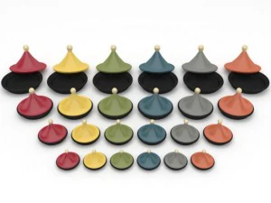 moroccan tajine 2 3D Model