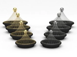 marokański tadżin 3 Model 3D