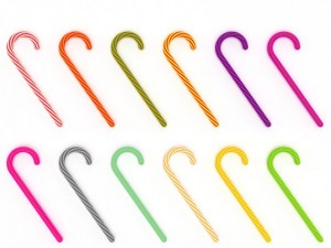 candy canes 1 Modelo 3D