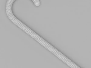 candy canes 1 3D Model