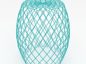 mesh stool 1 Modelo 3D