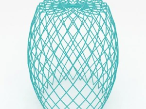 mesh stool 1 3D Model
