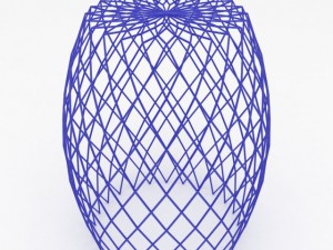 mesh stool 1 Modelo 3D
