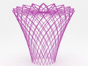 mesh stool 2 3D Model