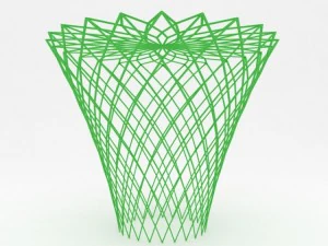 mesh stool 2 3D Model