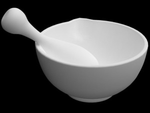 mortar and pestle Model 3D