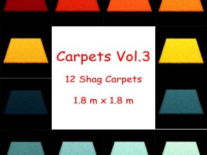 carpets vol 3 3Dモデル